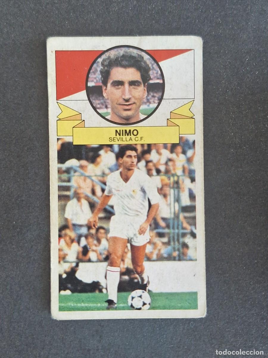 Cromos de f&uacute;tbol: L4 NIMO SEVILLA C. F. LIGA ESTE 1985 1986 85 86 DESPEGADO RECUPERADO