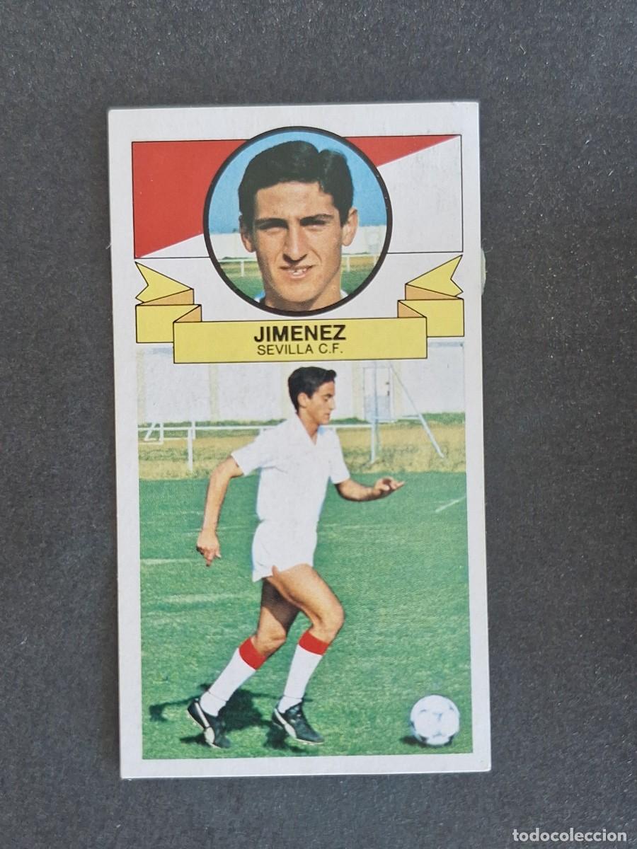 Cromos de f&uacute;tbol: L4 JIMENEZ SEVILLA C. F. LIGA ESTE 1985 1986 85 86 DESPEGADO RECUPERADO
