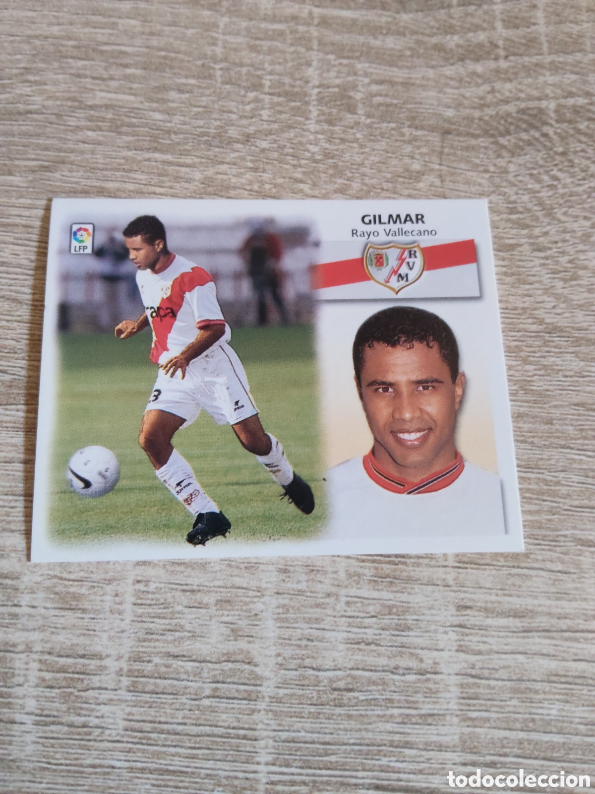 Cromos de f&uacute;tbol: Gilmar coloca Rayo Vallecano liga 1999 2000 99 00 ediciones este nuevo