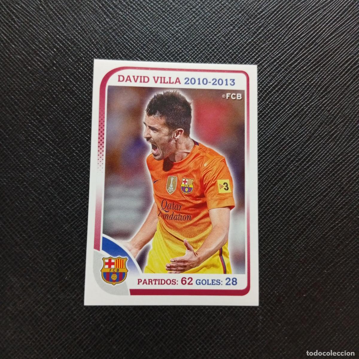 Cromos de f&uacute;tbol: 149 VILLA BARCELONA PANINI COLECCION OFICIAL 2013 2013 12 13 - SIN PEGAR - A152 PG100