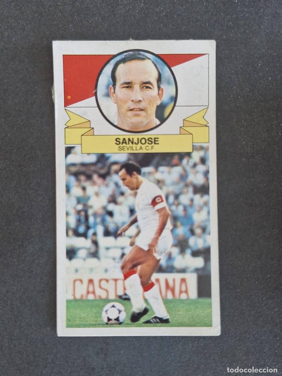 Cartes &agrave; collectionner de Football: L4 SANJOSE SEVILLA C. F. LIGA ESTE 1985 1986 85 86 DESPEGADO RECUPERADO