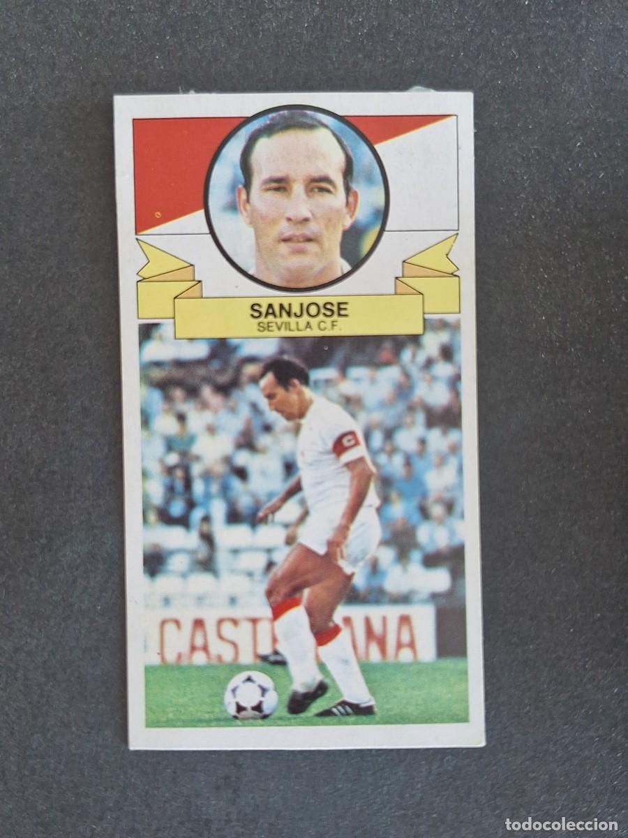 Cartes &agrave; collectionner de Football: L4 SANJOSE SEVILLA C. F. LIGA ESTE 1985 1986 85 86 DESPEGADO RECUPERADO