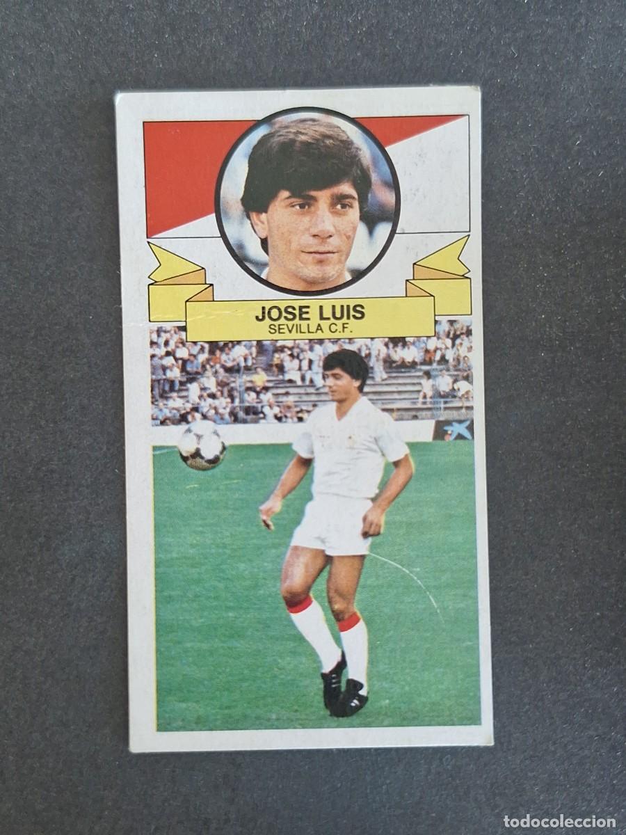 Cartes &agrave; collectionner de Football: L4 JOSE LUIS SEVILLA C. F. LIGA ESTE 1985 1986 85 86 DESPEGADO RECUPERADO