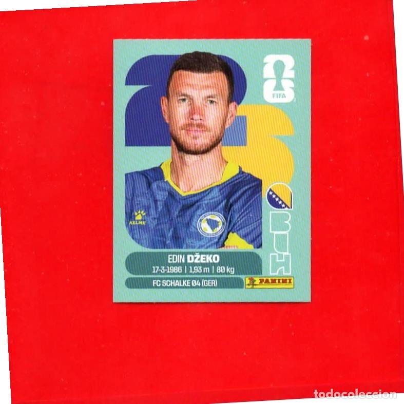 Cartes &agrave; collectionner de Football: BIH18 Dzeko - Bosnia - World Cup 2026 Sticker Mundial BIH 18