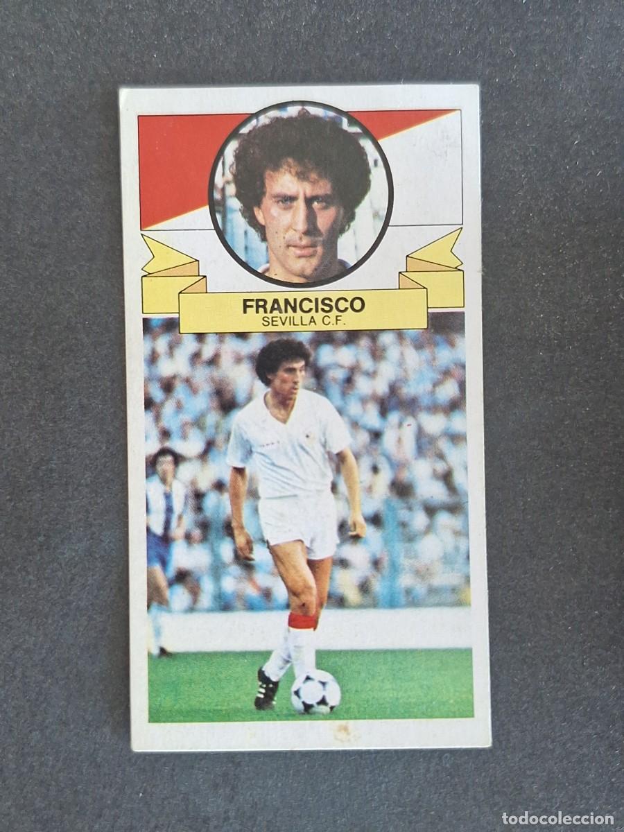 Cartes &agrave; collectionner de Football: L4 FRANCISCO SEVILLA C. F. LIGA ESTE 1985 1986 85 86 DESPEGADO RECUPERADO