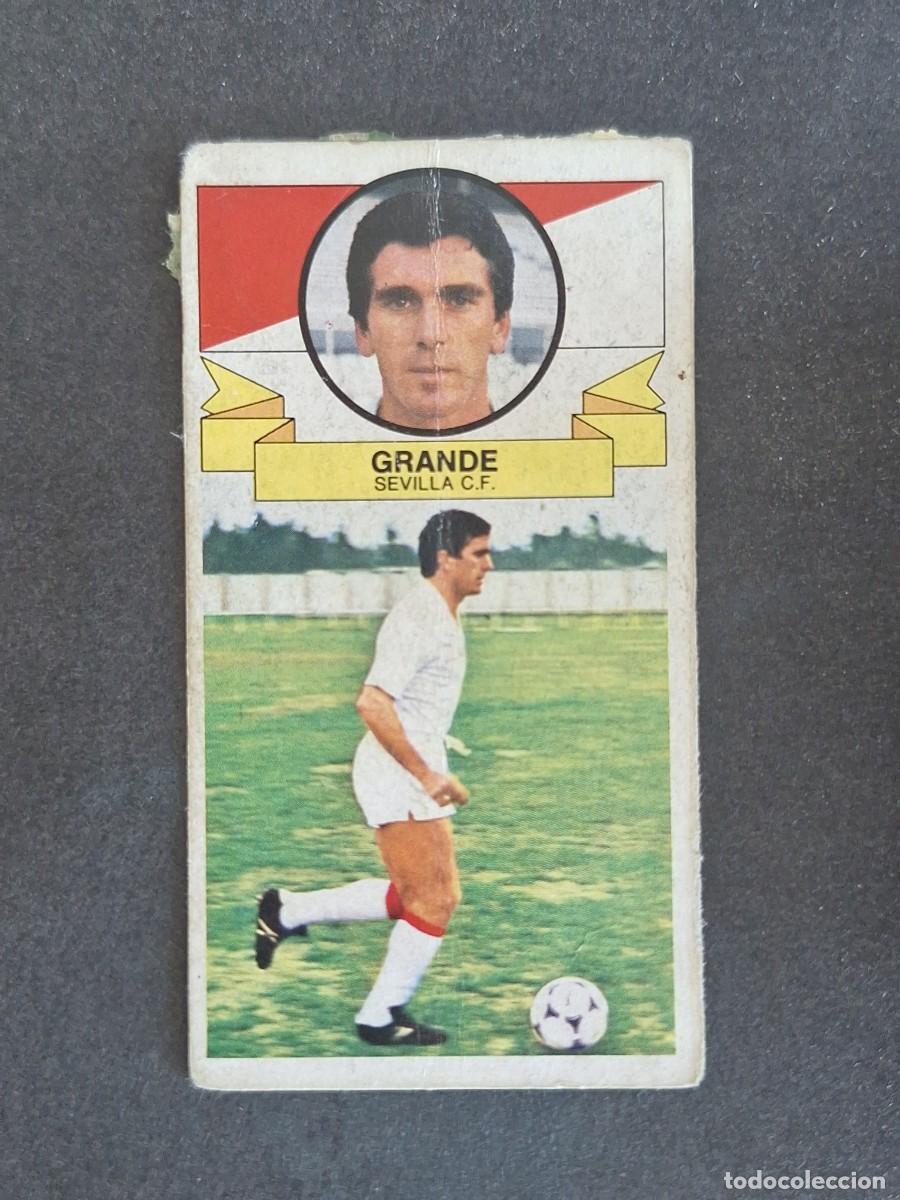 Cromos de f&uacute;tbol: L4 GRANDE SEVILLA C. F. LIGA ESTE 1985 1986 85 86 DESPEGADO RECUPERADO