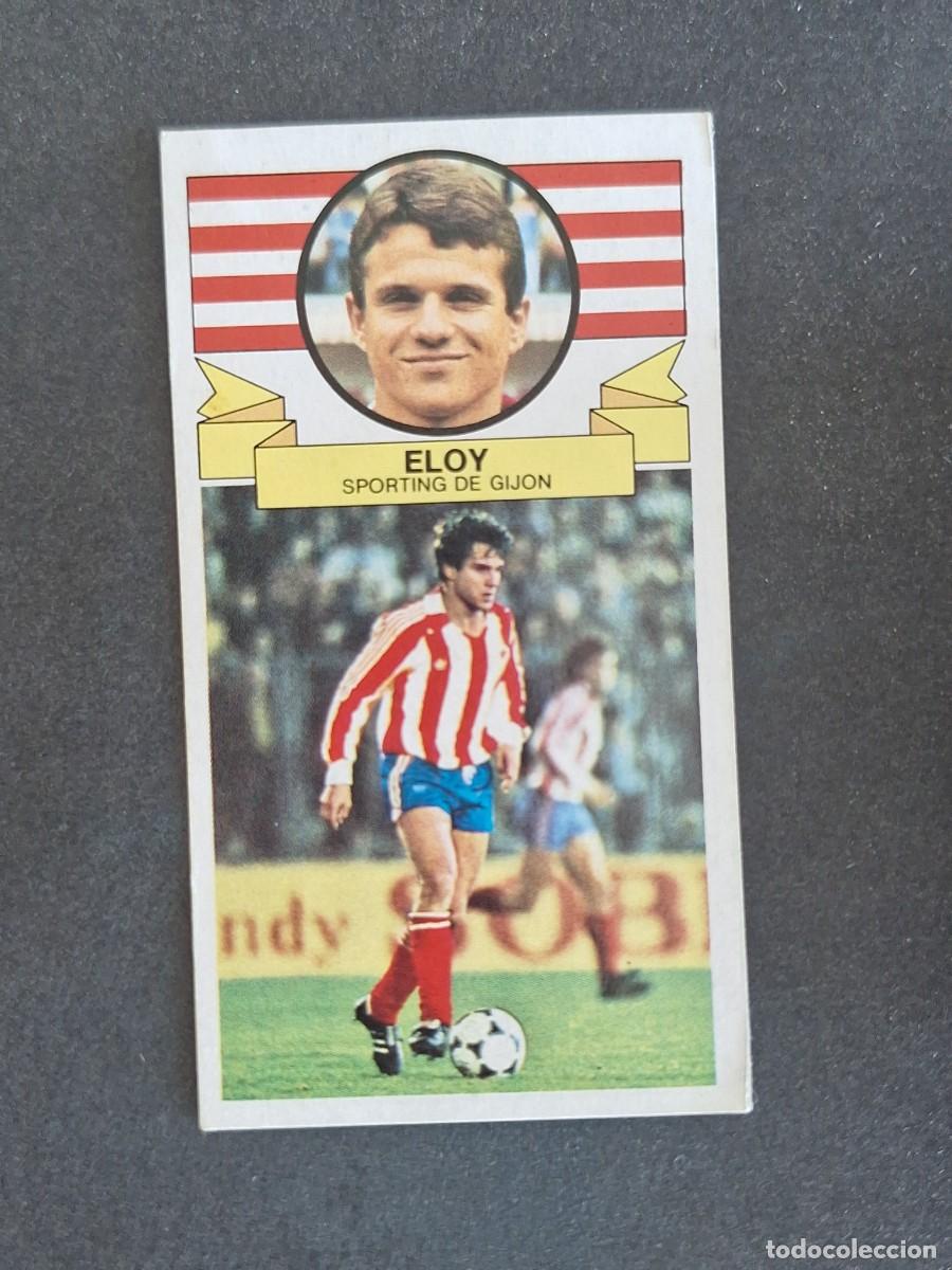 Cromos de f&uacute;tbol: L4 ELOY SPORTING DE GIJON LIGA ESTE 1985 1986 85 86 DESPEGADO RECUPERADO