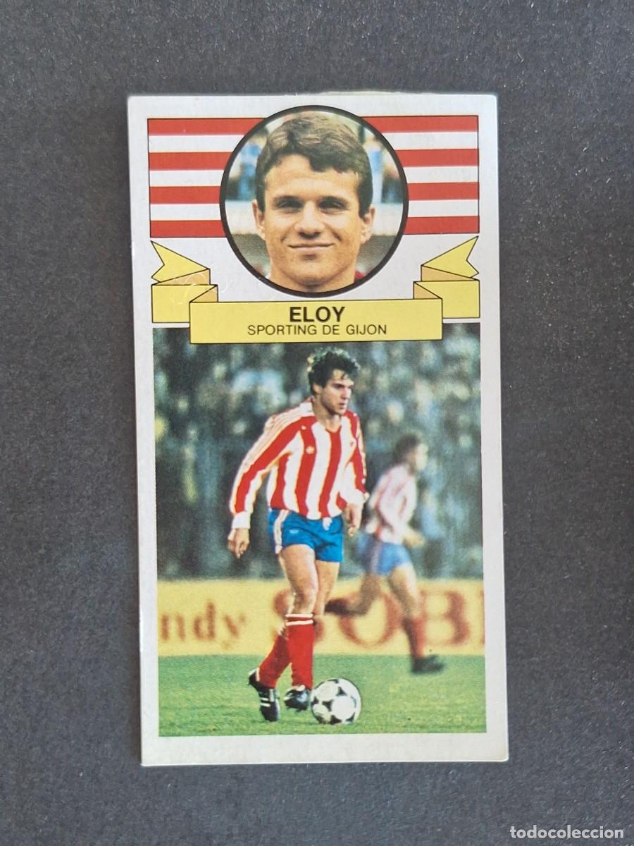 Cromos de f&uacute;tbol: L4 ELOY SPORTING DE GIJON LIGA ESTE 1985 1986 85 86 DESPEGADO RECUPERADO