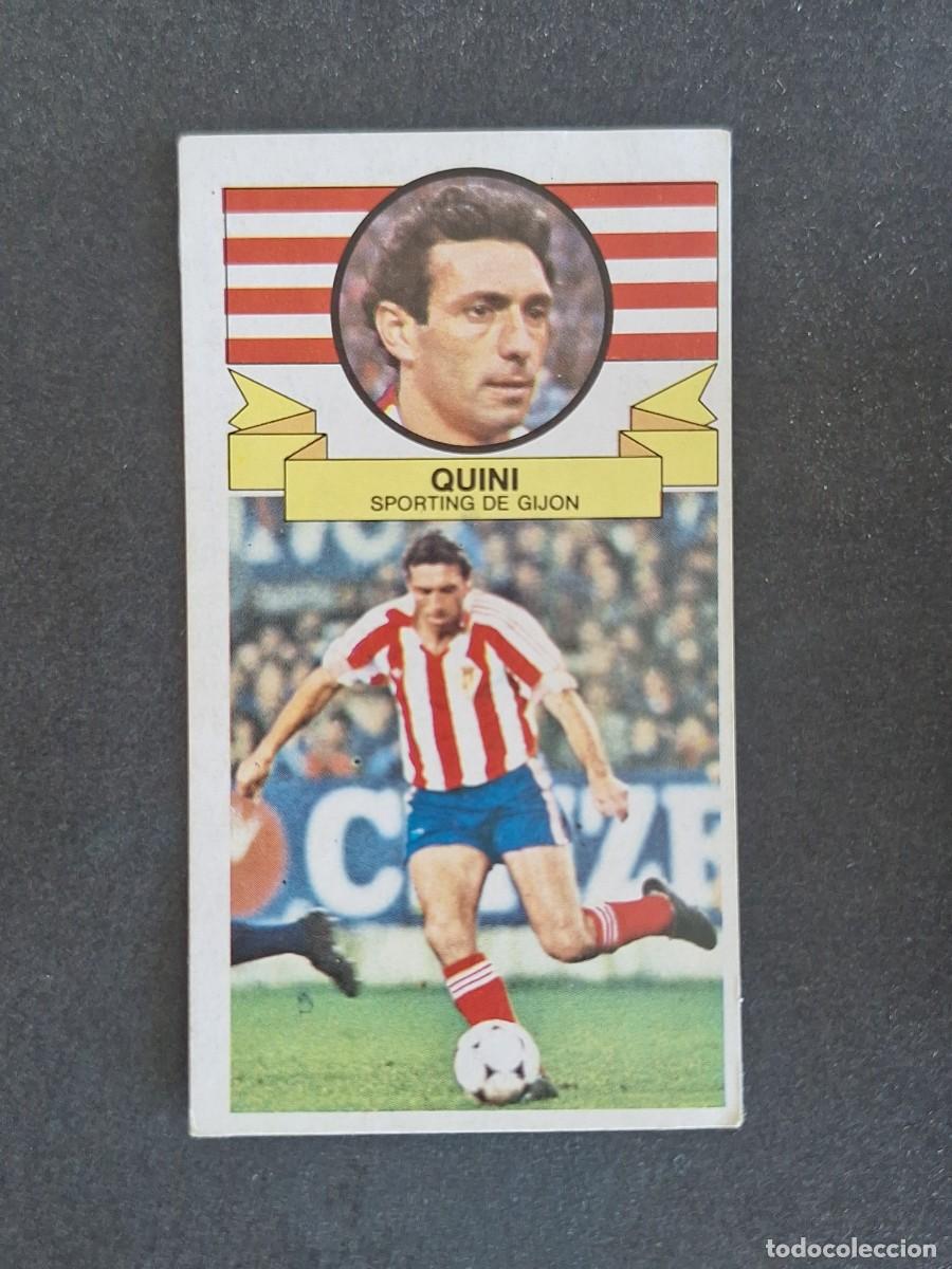 Cromos de f&uacute;tbol: L4 QUINI SPORTING DE GIJON LIGA ESTE 1985 1986 85 86 DESPEGADO RECUPERADO