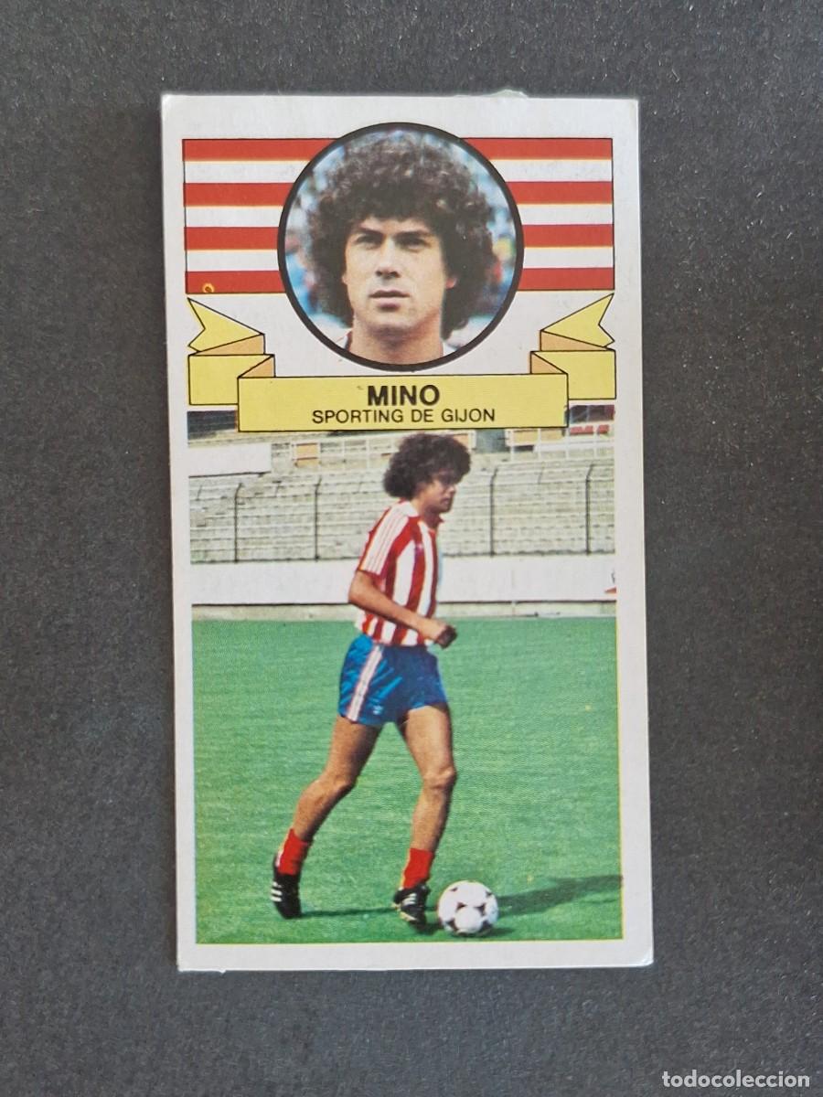 Cromos de f&uacute;tbol: L4 MINO SPORTING DE GIJON LIGA ESTE 1985 1986 85 86 DESPEGADO RECUPERADO