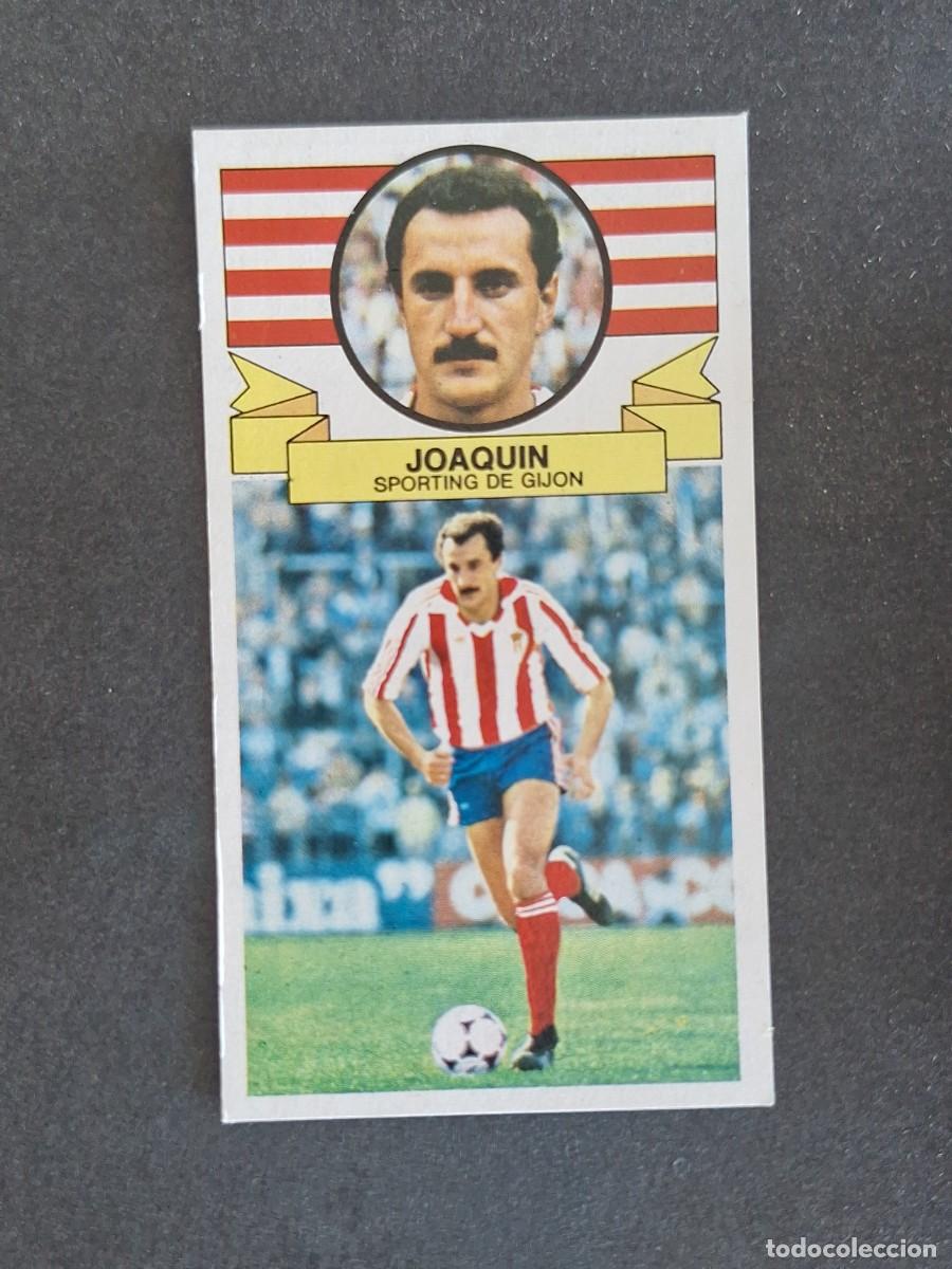 Cromos de f&uacute;tbol: L4 JOAQUIN SPORTING DE GIJON LIGA ESTE 1985 1986 85 86 DESPEGADO RECUPERADO