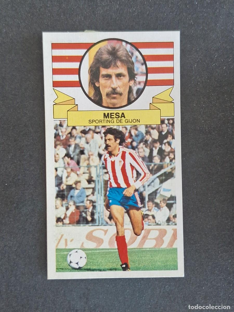 Cromos de f&uacute;tbol: L4 MESA SPORTING DE GIJON LIGA ESTE 1985 1986 85 86 DESPEGADO RECUPERADO