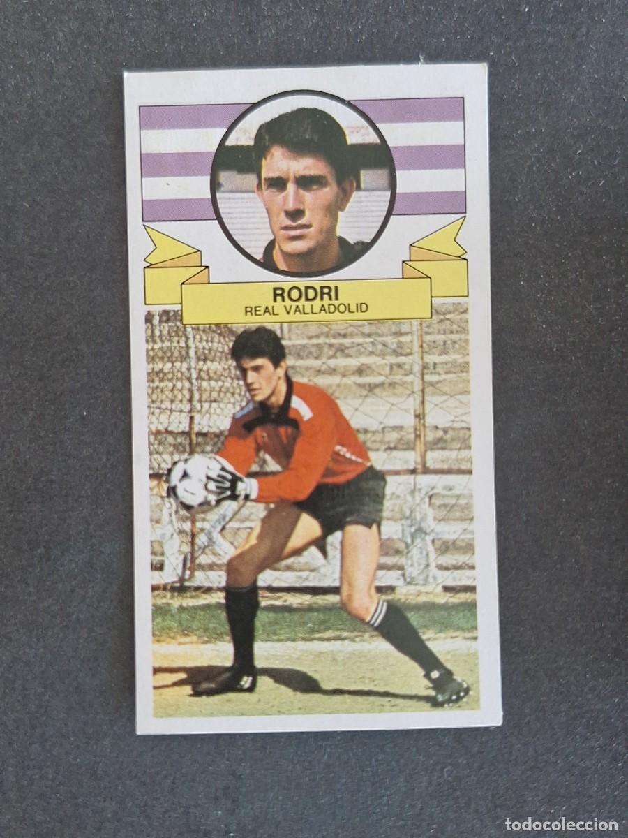 Cromos de f&uacute;tbol: L4 RODRI REAL VALLADOLID LIGA ESTE 1985 1986 85 86 DESPEGADO RECUPERADO