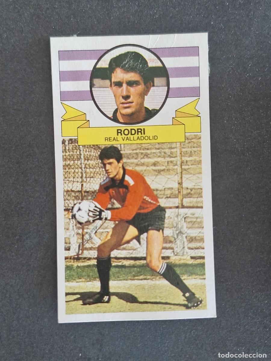 Cromos de f&uacute;tbol: L4 RODRI REAL VALLADOLID LIGA ESTE 1985 1986 85 86 DESPEGADO RECUPERADO