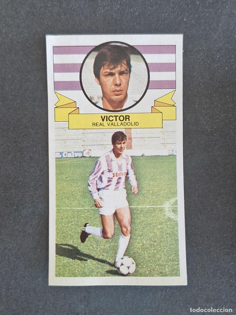 Cromos de f&uacute;tbol: L4 VICTOR REAL VALLADOLID LIGA ESTE 1985 1986 85 86 DESPEGADO RECUPERADO