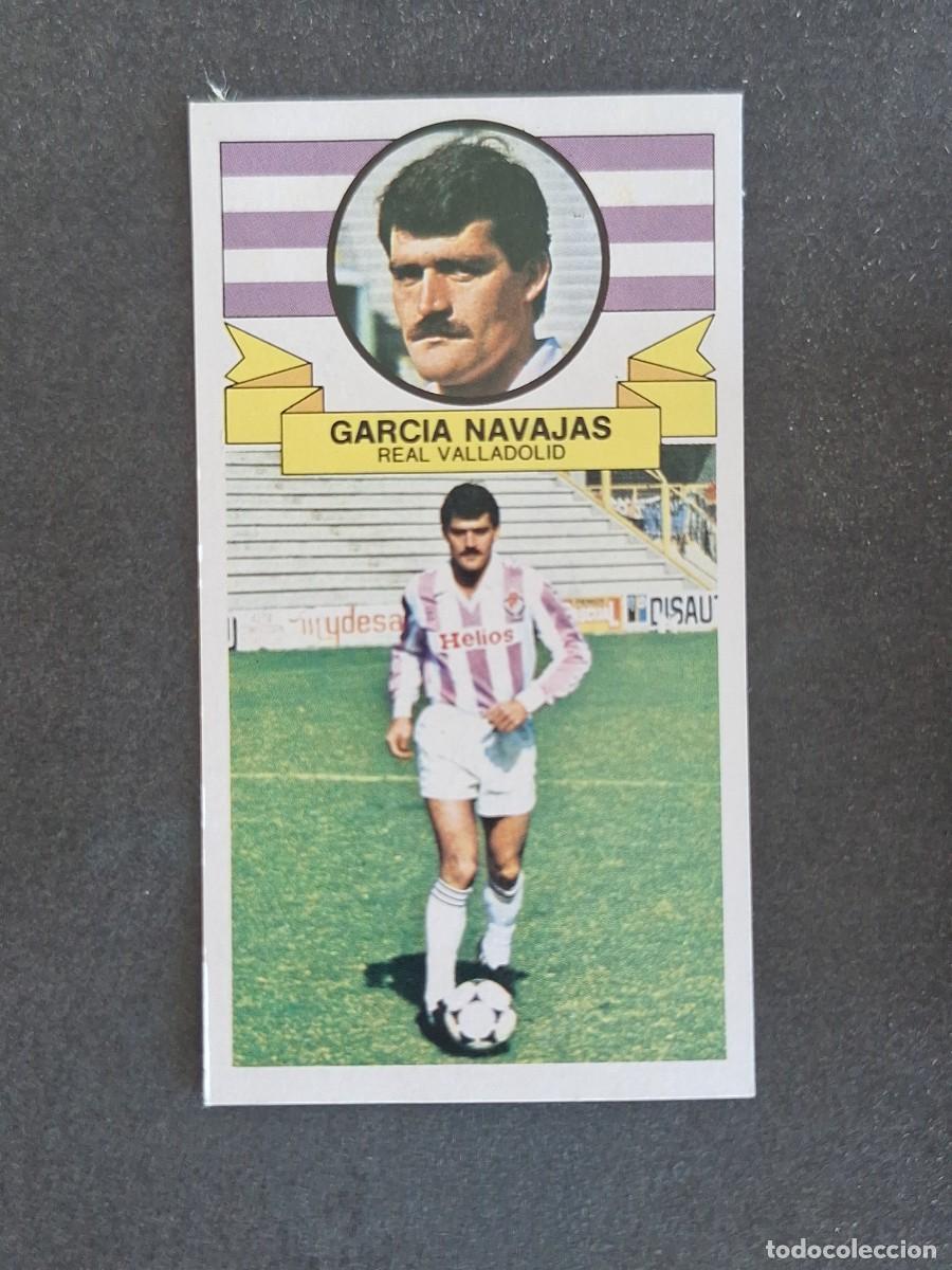 Cromos de f&uacute;tbol: L4 GARCIA NAVAJAS REAL VALLADOLID LIGA ESTE 1985 1986 85 86 DESPEGADO RECUPERADO