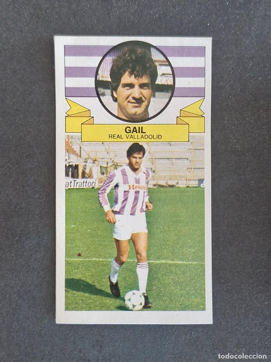 Cromos de f&uacute;tbol: L4 GAIL REAL VALLADOLID LIGA ESTE 1985 1986 85 86 DESPEGADO RECUPERADO