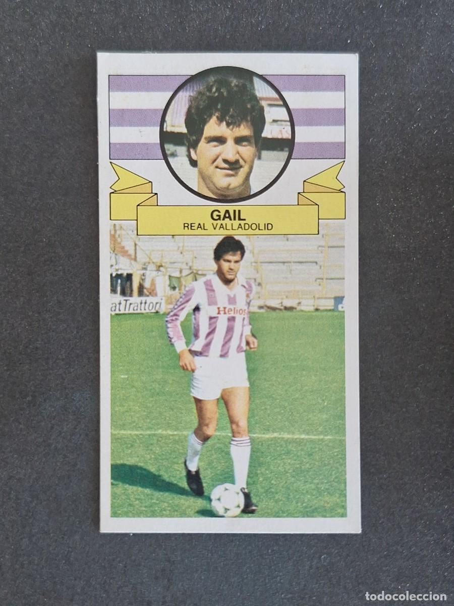 Cromos de f&uacute;tbol: L4 GAIL REAL VALLADOLID LIGA ESTE 1985 1986 85 86 DESPEGADO RECUPERADO