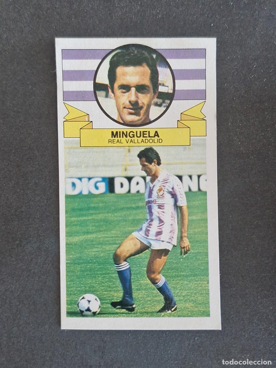 Cromos de f&uacute;tbol: L4 MINGUELA REAL VALLADOLID LIGA ESTE 1985 1986 85 86 DESPEGADO RECUPERADO