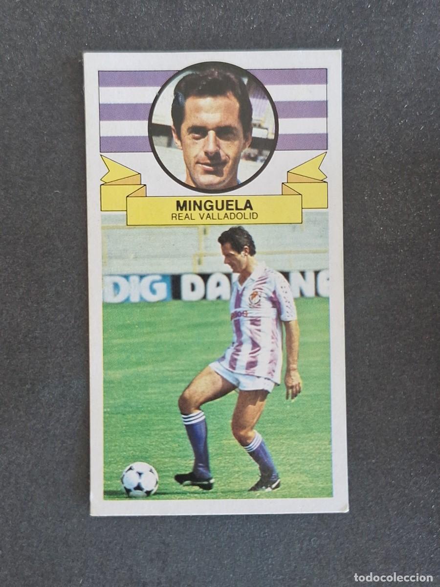 Cromos de f&uacute;tbol: L4 MINGUELA REAL VALLADOLID LIGA ESTE 1985 1986 85 86 DESPEGADO RECUPERADO