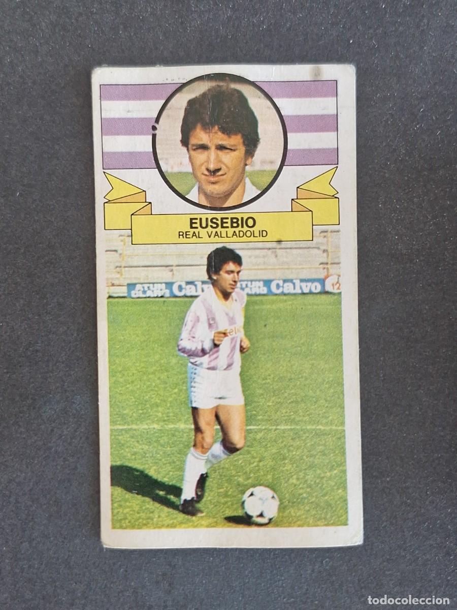 Fu&szlig;ball-Sticker: L4 EUSEBIO REAL VALLADOLID LIGA ESTE 1985 1986 85 86 DESPEGADO RECUPERADO
