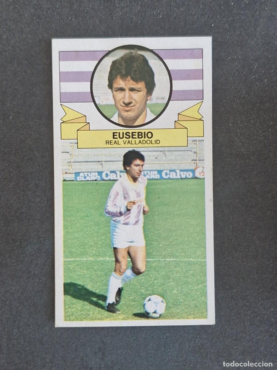 Fu&szlig;ball-Sticker: L4 EUSEBIO REAL VALLADOLID LIGA ESTE 1985 1986 85 86 DESPEGADO RECUPERADO