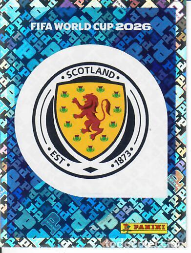 Fu&szlig;ball-Sticker: CROMO PANINI MUNDIAL WORLD CUP 2026 - SCO1 SCO 1 - ESCUDO - ESCOCIA