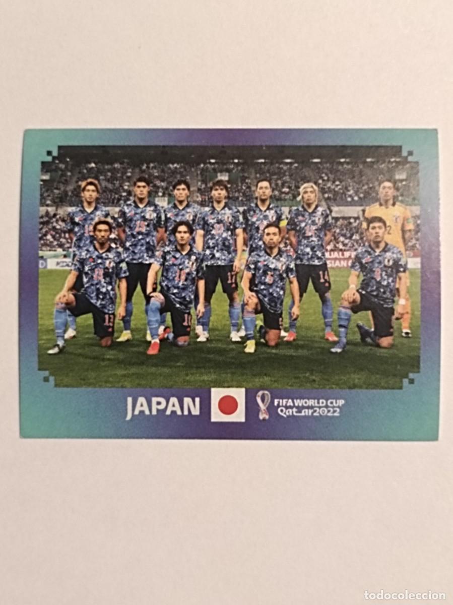 Cromos de f&uacute;tbol: #JPN 1 EQUIPO (JAPON) MUNDIAL QATAR 2022 PANINI