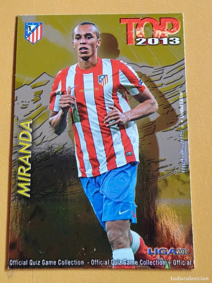 Cromos de f&uacute;tbol: miranda liga 2013 top, edicion limitada