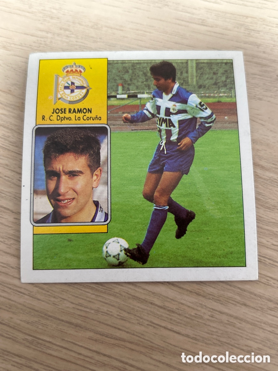 Cromos de Futebol: JOSE RAMON DEPORTIVO LIGA ESTE 1992 1993 92 93 NUNCA PEGADO SIN PEGAR
