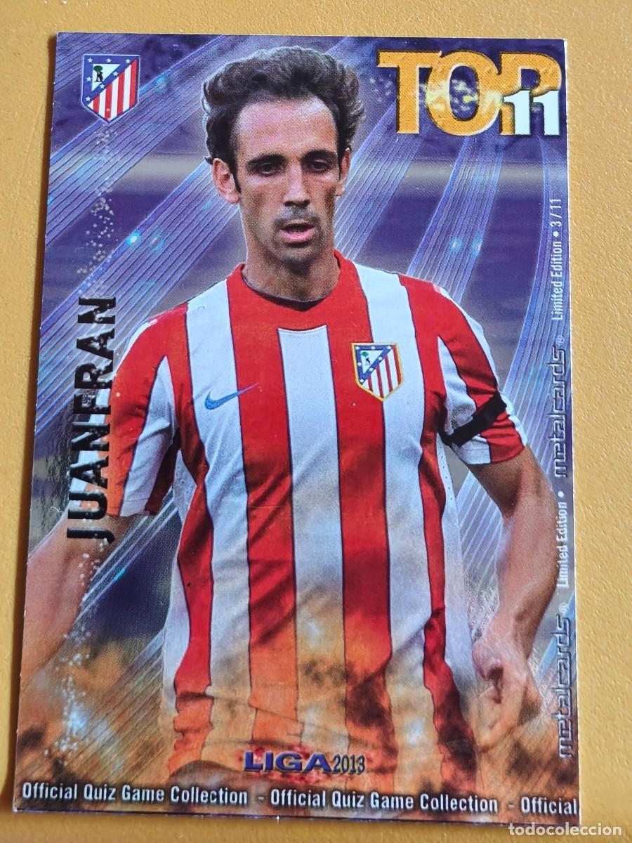 Cromos de Futebol: juanfran liga 2013 top, edicion limitada