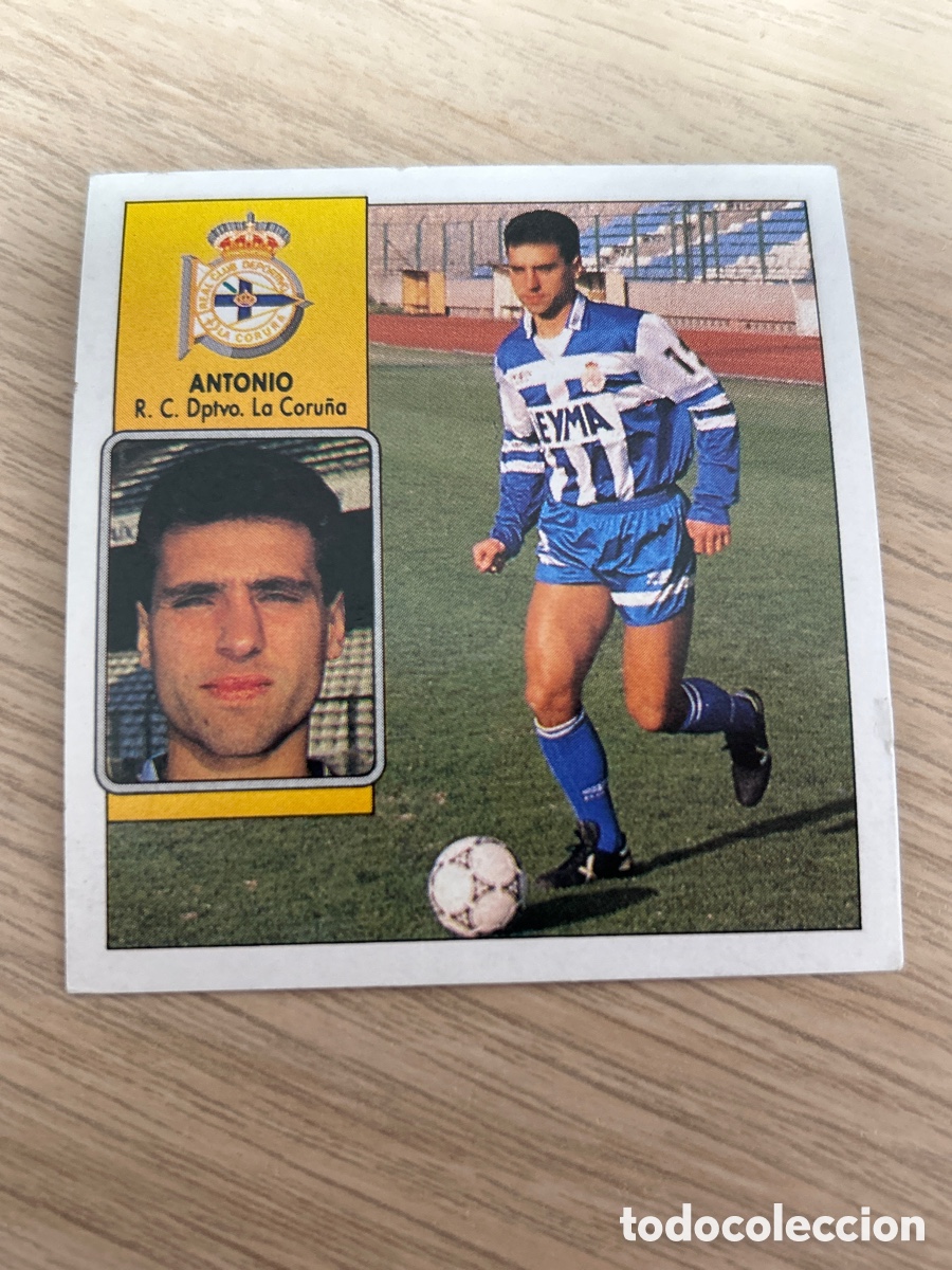 Cromos de Futebol: ANTONIO DEPORTIVO LIGA ESTE 1992 1993 92 93 NUNCA PEGADO SIN PEGAR