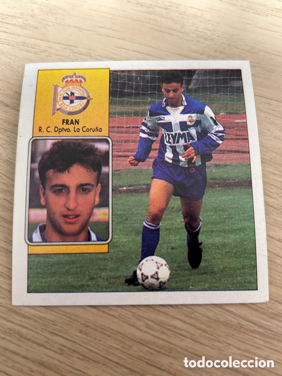 Cromos de Futebol: FRAN DEPORTIVO LIGA ESTE 1992 1993 92 93 NUNCA PEGADO SIN PEGAR