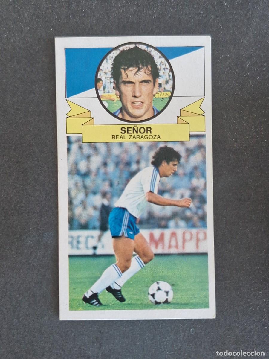 Cromos de Futebol: L4 SE&Ntilde;OR REAL ZARAGOZA LIGA ESTE 1985 1986 85 86 DESPEGADO RECUPERADO