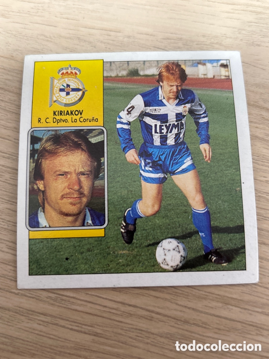 Football Stickers: KIRIAKOV DEPORTIVO LIGA ESTE 1992 1993 92 93 NUNCA PEGADO SIN PEGAR