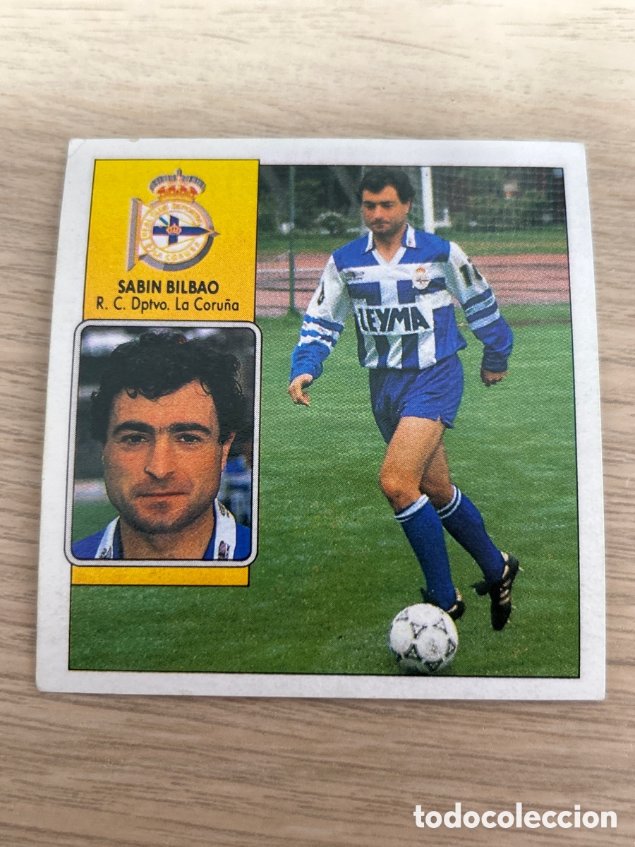 Football Stickers: SABIN BILBAO DEPORTIVO LIGA ESTE 1992 1993 92 93 NUNCA PEGADO SIN PEGAR