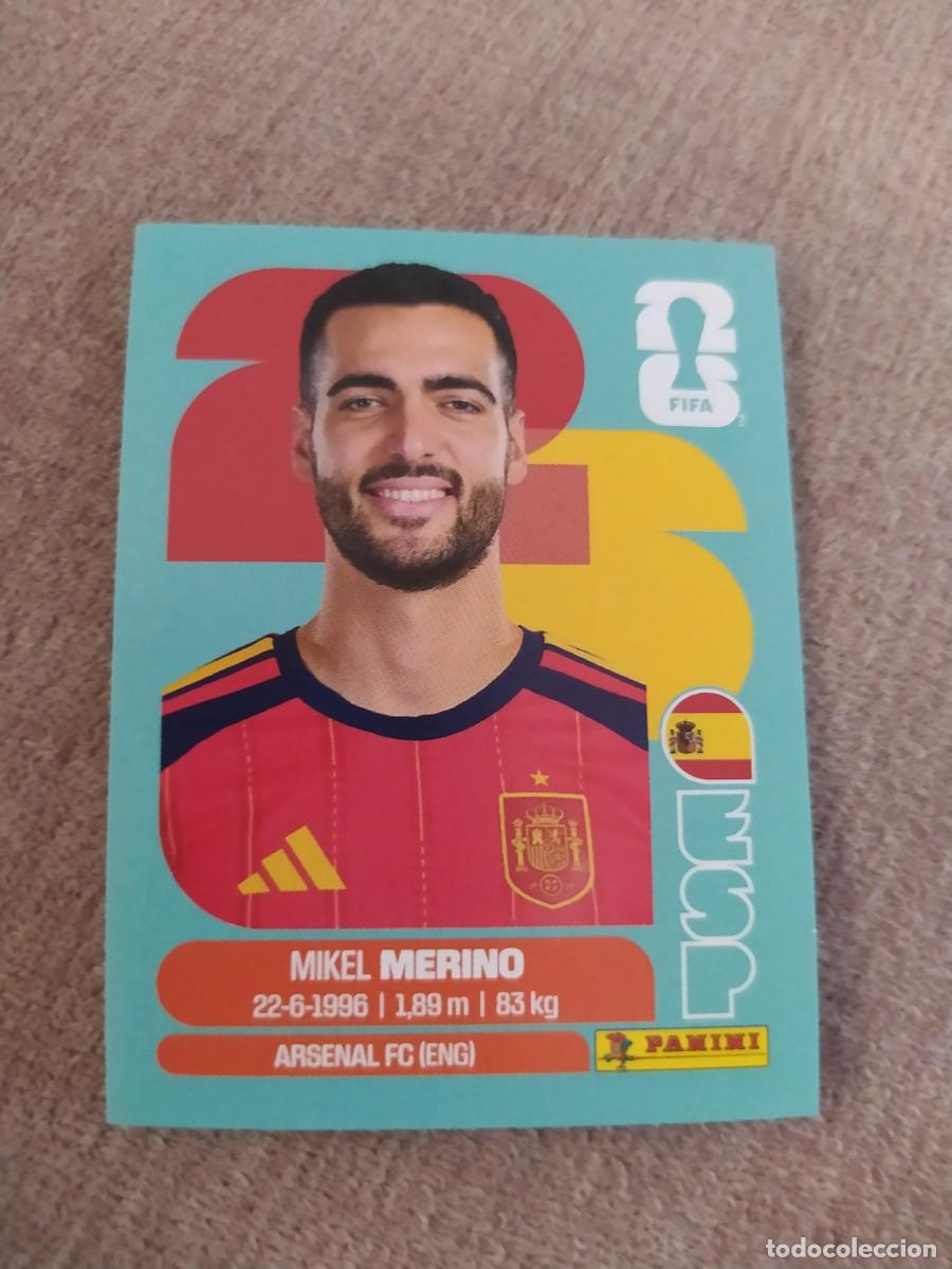 Football Stickers: ESP 14 Mikel MERINO Espa&ntilde;a Mundial 2026 Panini
