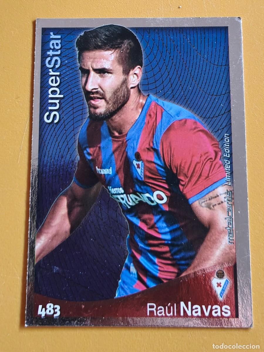 Football Stickers: raul navas, liga 2015 superstar edicion limitada