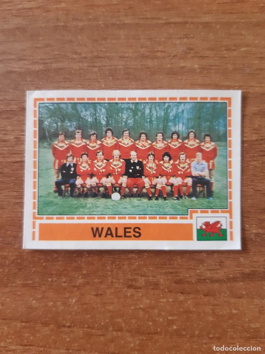 Cartes &agrave; collectionner de Football: N&deg;258 ALINEACI&Oacute;N WALES GALES EUROPA 80 PANINI EURO ITALIA 1980 PANINI. NUNCA PEGADO, SIN PEGAR