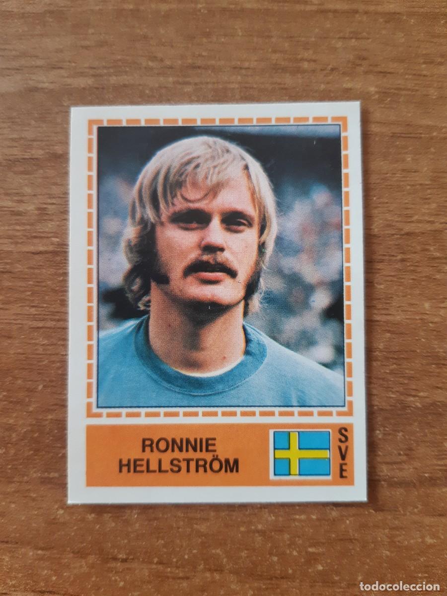 Cromos de f&uacute;tbol: N&deg;255 RONNIE HELLSTR&Ouml;M SUECIA EUROPA 80 PANINI EURO ITALIA 1980 PANINI. NUNCA PEGADO, SIN PEGAR