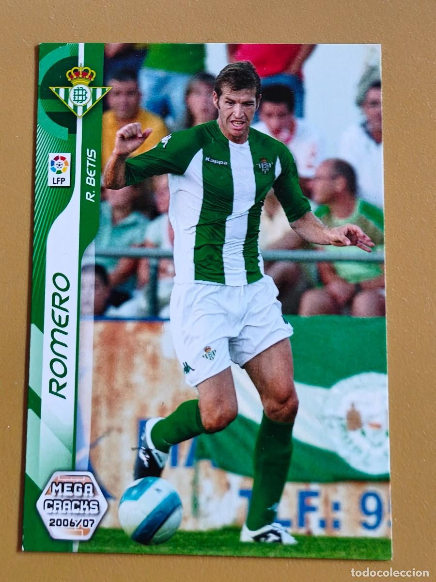 Cromos de f&uacute;tbol: romero, 2006 07 nuevo fichaje