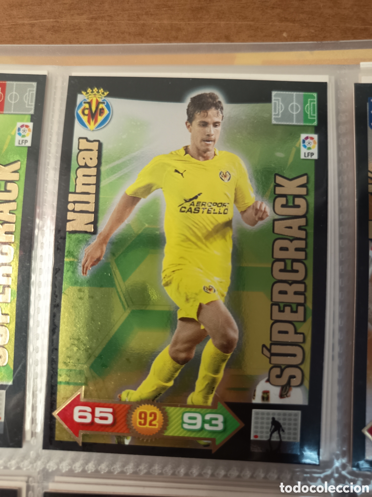Cromos de f&uacute;tbol: ADRENALYN LIGA 2010 2011 SUPERCRACK NILMAR VILLARREAL