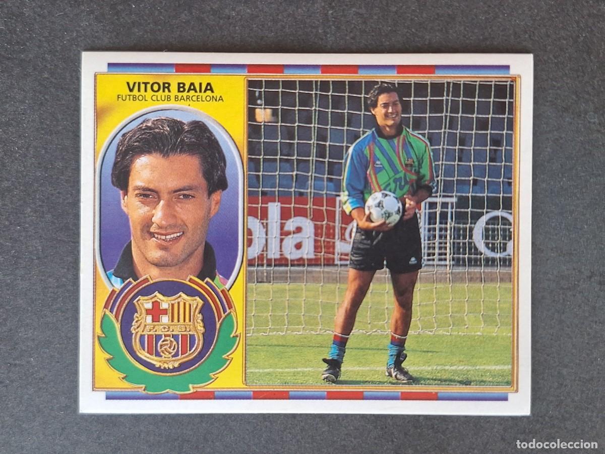 Cromos de f&uacute;tbol: L4 VITOR BAIA VERSION F. C. BARCELONA LIGA ESTE 1996 1997 96 97 NUNCA PEGADO SIN PEGAR