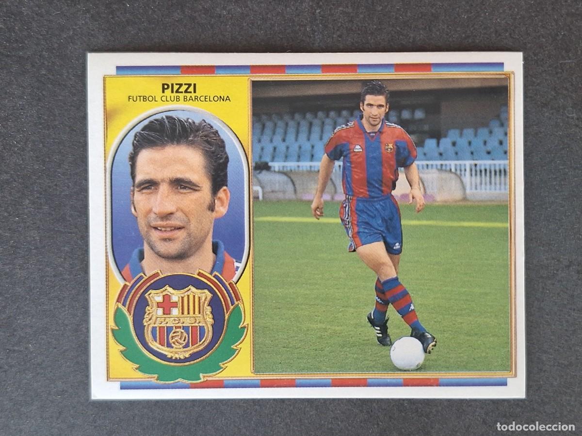 Cromos de f&uacute;tbol: L4 PIZZI F. C. BARCELONA LIGA ESTE 1996 1997 96 97 NUNCA PEGADO SIN PEGAR