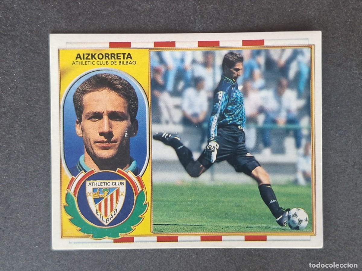 Cromos de f&uacute;tbol: L4 AIZKORRETA ATHLETIC CLUB DE BILBAO LIGA ESTE 1996 1997 96 97 NUNCA PEGADO SIN PEGAR