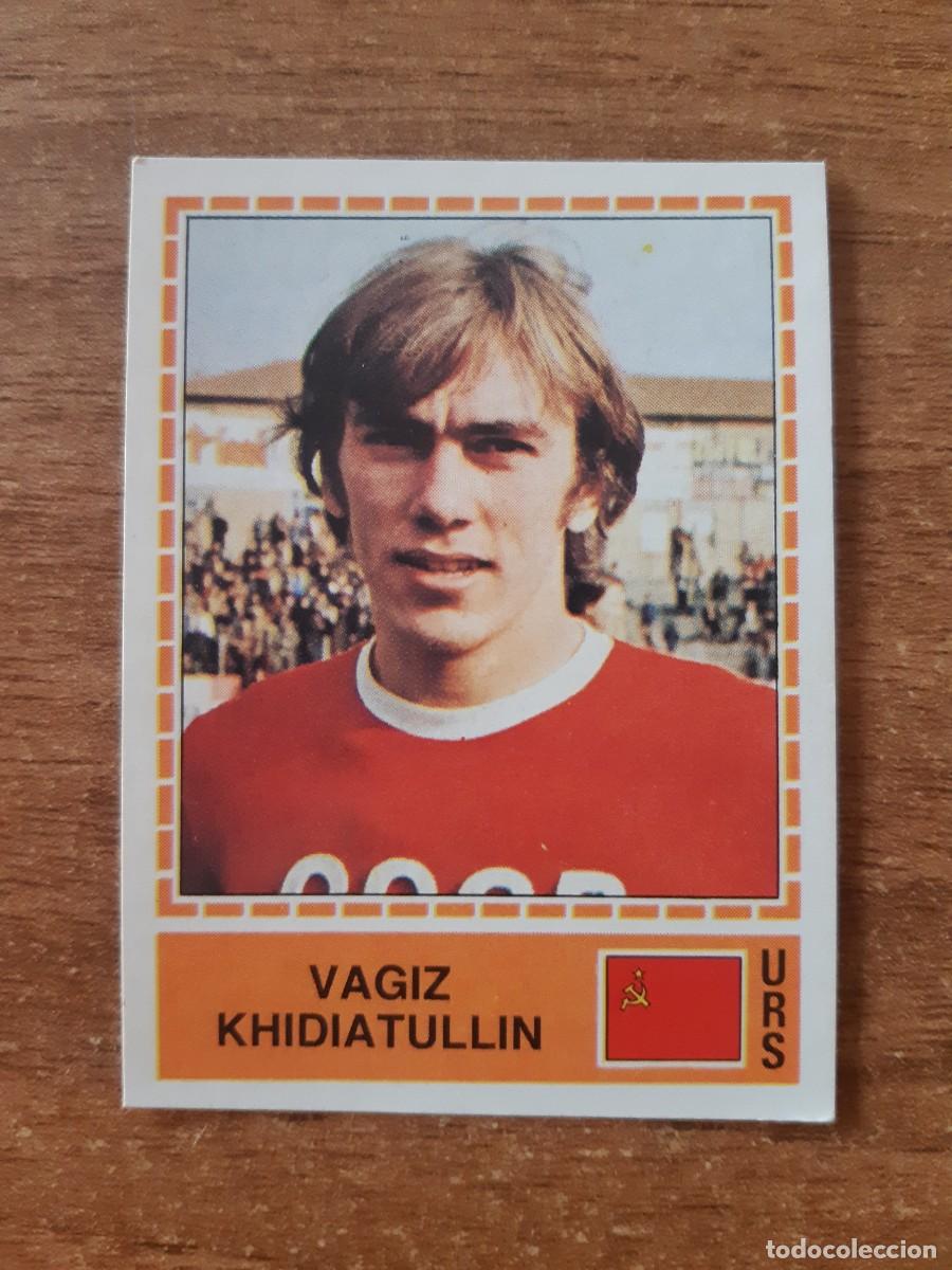 Cromos de f&uacute;tbol: N&deg;250 VAGIZ KHIDIATULLIN URSS EUROPA 80 PANINI EURO ITALIA 1980 PANINI. NUNCA PEGADO, SIN PEGAR