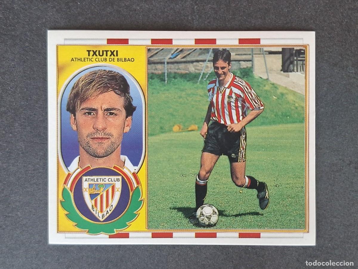 Cromos de f&uacute;tbol: L4 TXUTXI ATHLETIC CLUB DE BILBAO LIGA ESTE 1996 1997 96 97 NUNCA PEGADO SIN PEGAR