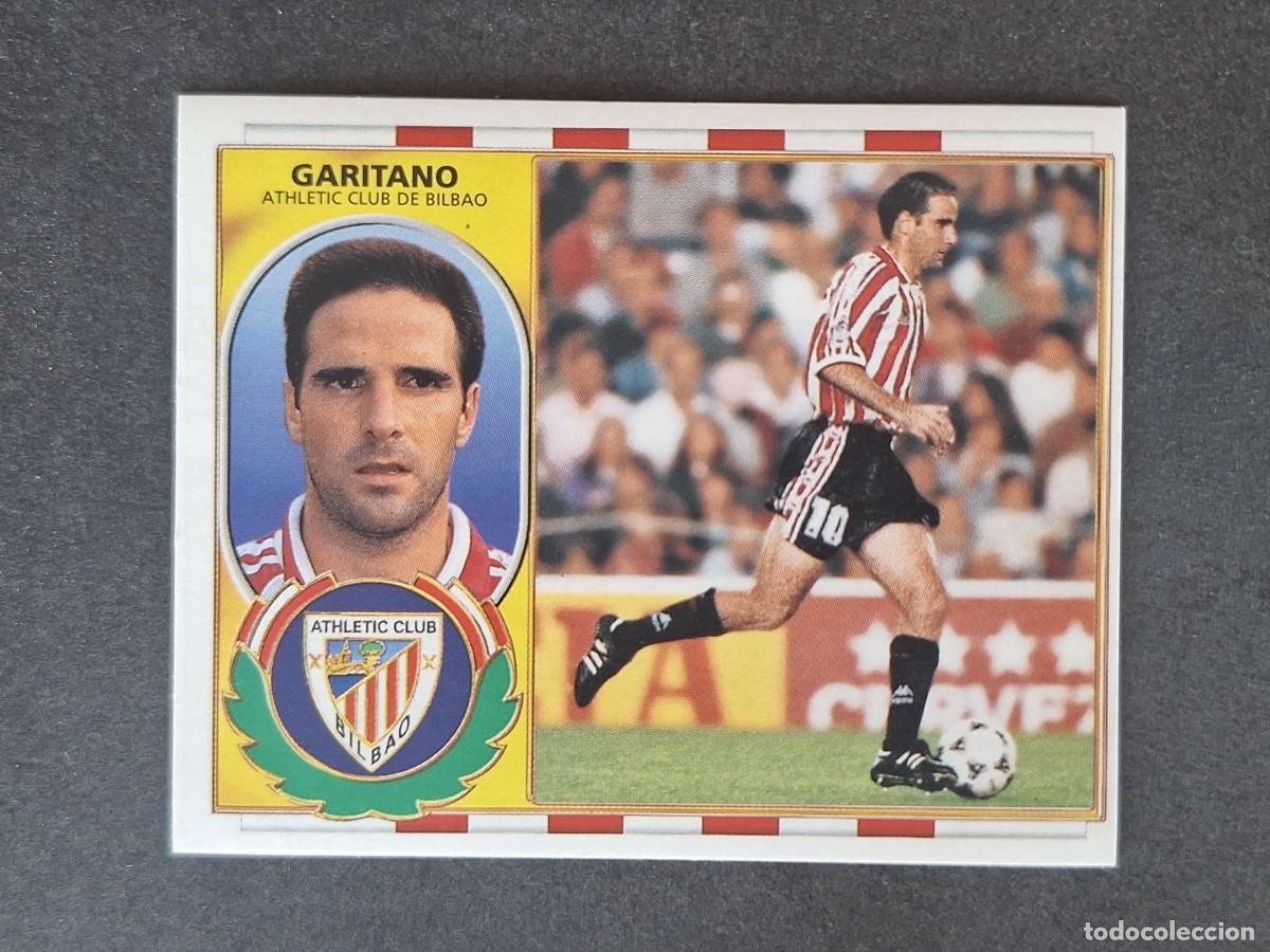 Cromos de f&uacute;tbol: L4 GARITANO ATHLETIC CLUB DE BILBAO LIGA ESTE 1996 1997 96 97 NUNCA PEGADO SIN PEGAR