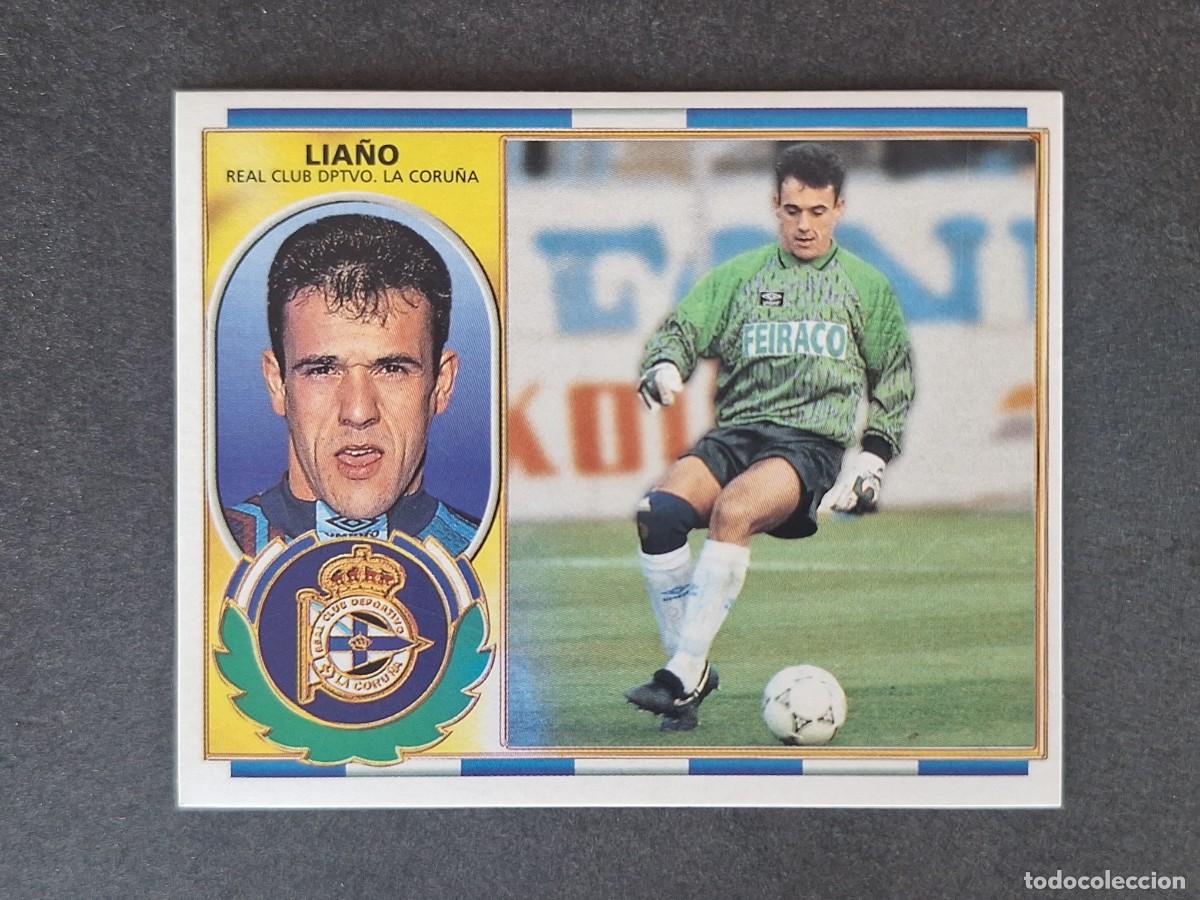 Cromos de f&uacute;tbol: L4 LIA&Ntilde;O DEPORTIVO DE LA CORU&Ntilde;A LIGA ESTE 1996 1997 96 97 NUNCA PEGADO SIN PEGAR