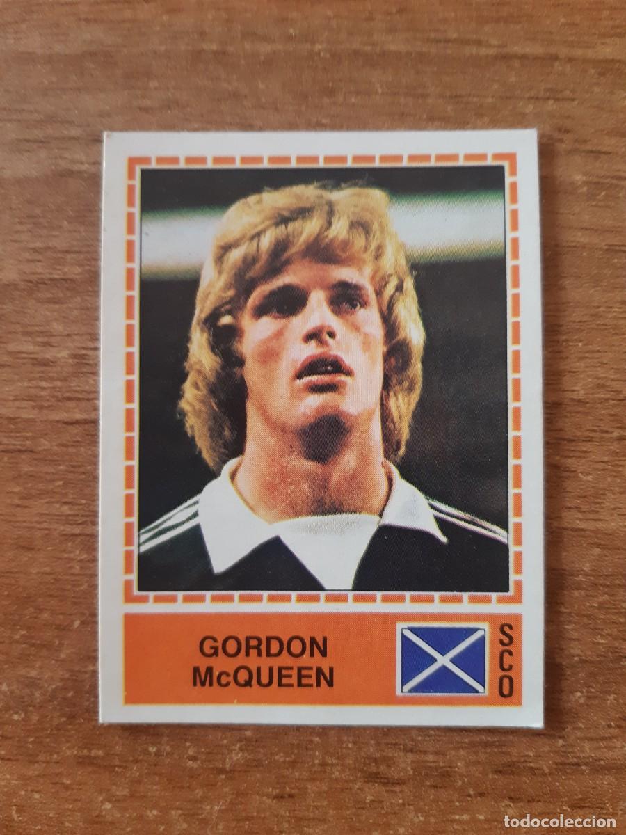 Cromos de f&uacute;tbol: N&deg;245 GORDON McQUEEN ESCOCIA EUROPA 80 PANINI EURO ITALIA 1980 PANINI. NUNCA PEGADO, SIN PEGAR